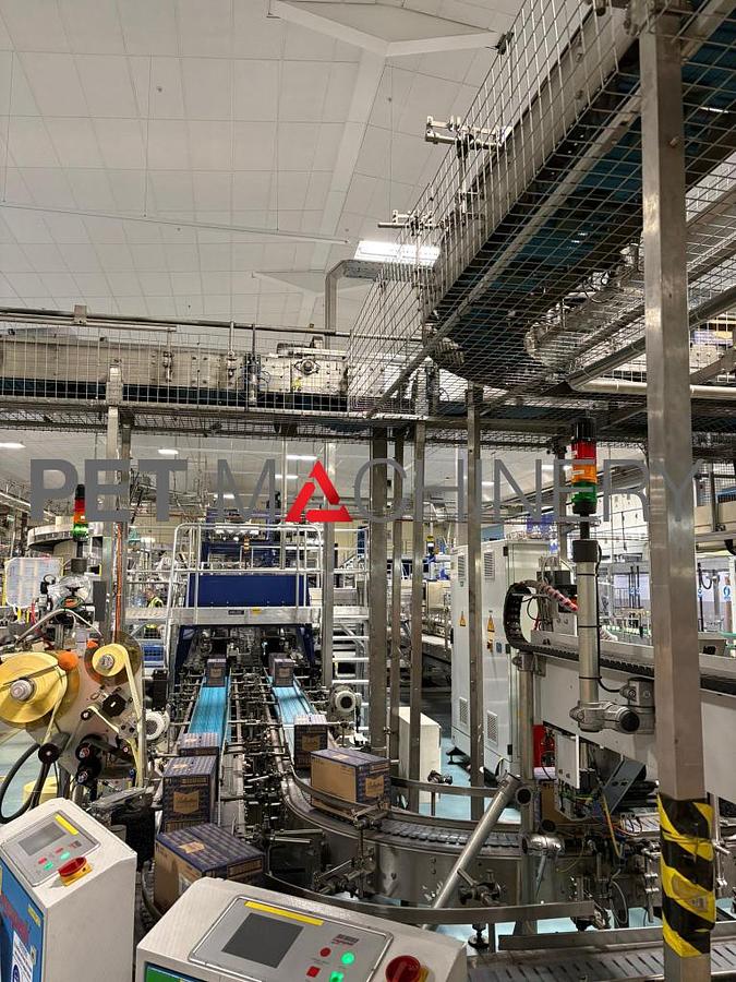 Used 2004 -2020 Krones Glass Bottling Line for Spirits