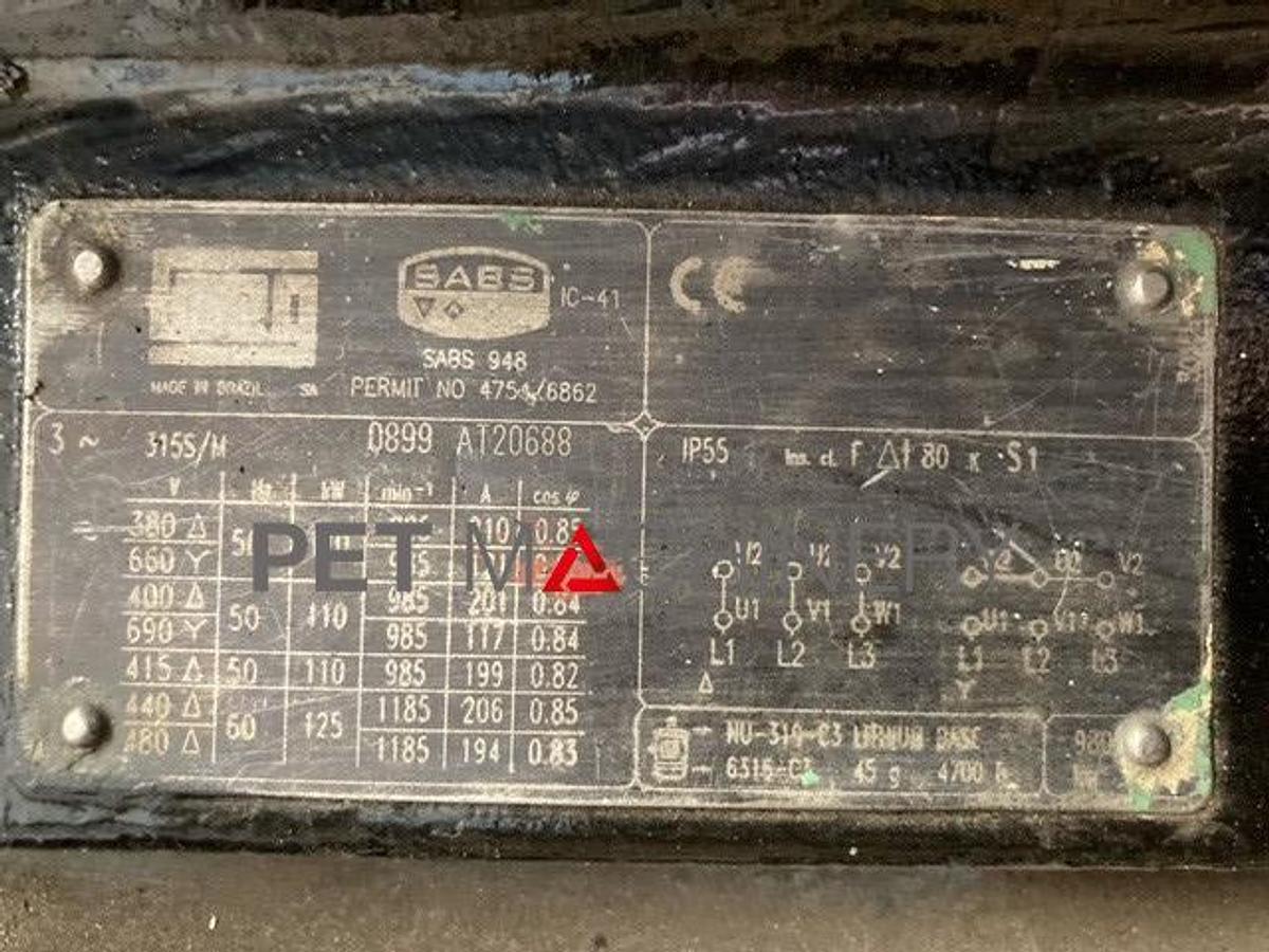 Usado 2000 Belliss & Morcom VH9 Compresor de aire de alta presión sin aceite