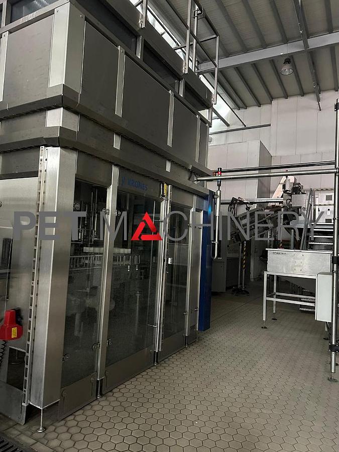 Used 2012 Krones PET Bottling Line for Flat and Carbonated Mineral Water