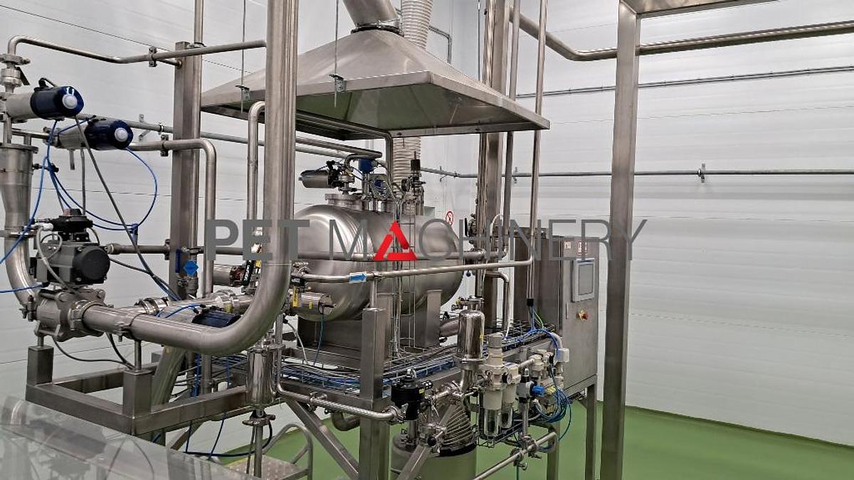 Used 2017 HDPE Bottling line for Liquid Detergents