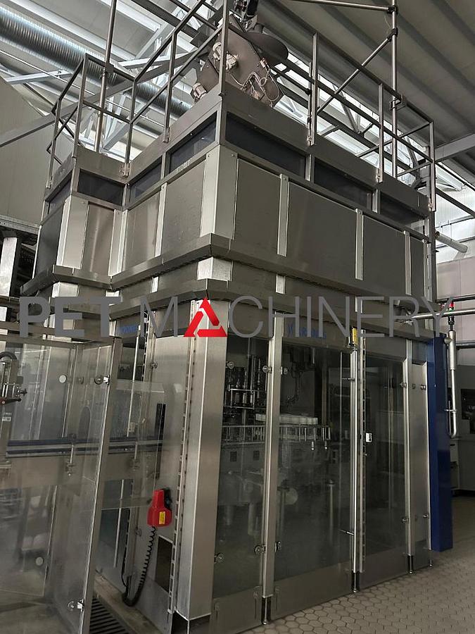 Used 2012 Krones PET Bottling Line for Flat and Carbonated Mineral Water