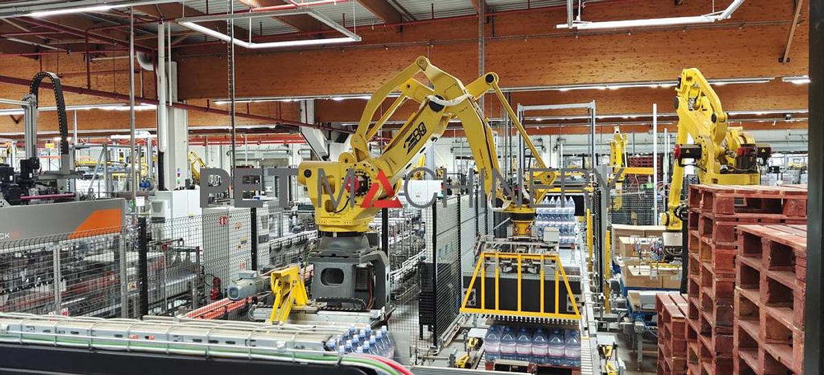 Used 2022 Complete SMI Bottling Line for Still Mineral Water in 6.0L PET bottles
