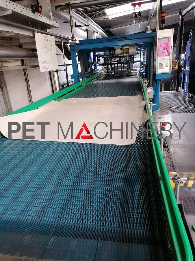 Usado Línea de embotellado de cerveza en botellas de vidrio no retornables