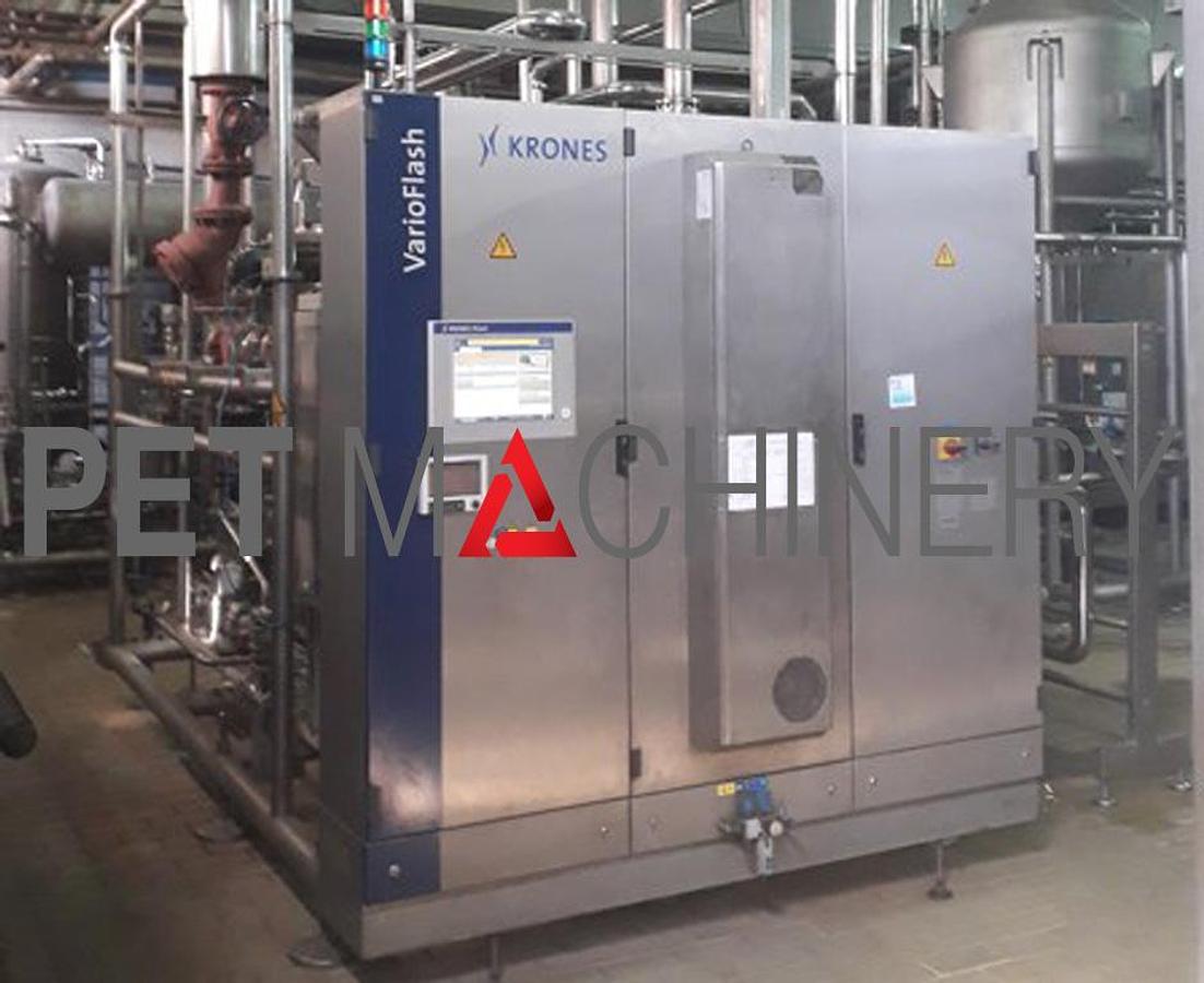 Usado 2012 Línea de embotellado en caliente de Krones para zumos y té helado