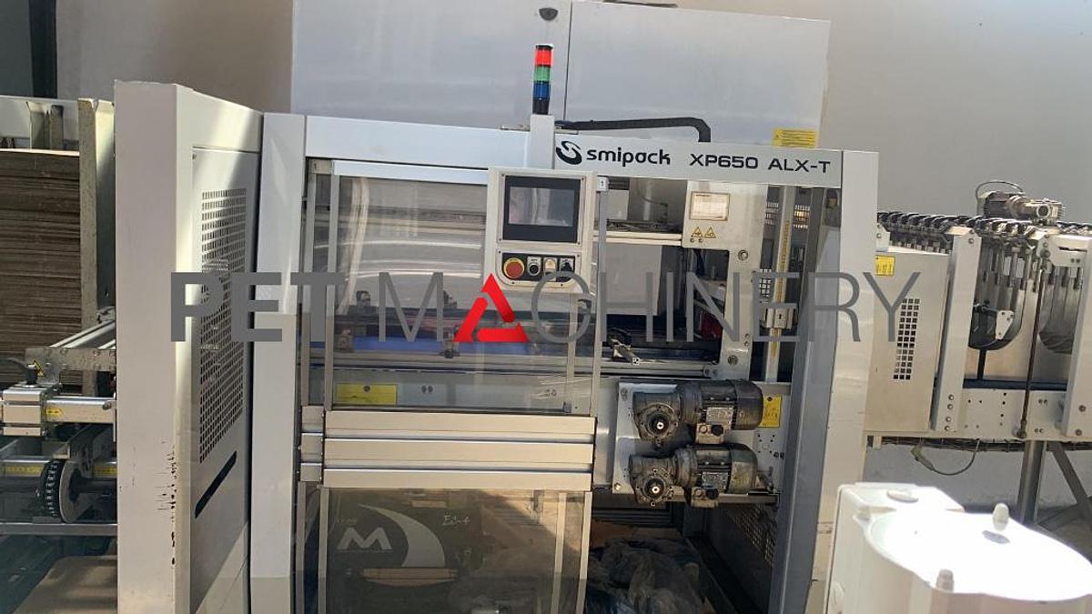 Used 2021 SMI XP 650 ALX-T Tray + Film Shrink Packer