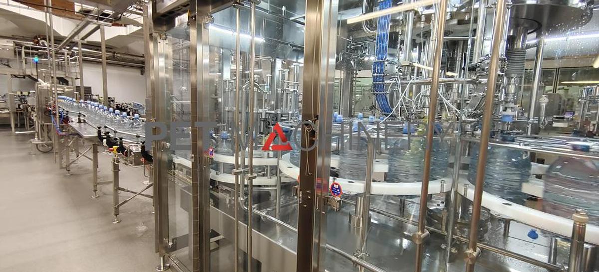 Used 2022 Complete SMI Bottling Line for Still Mineral Water in 6.0L PET bottles