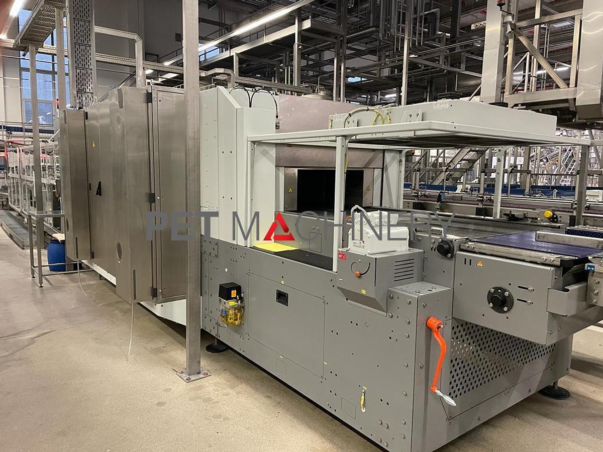 Used 2010 Krones Ultra Clean PET Bottling line for CSD, Cider, Water