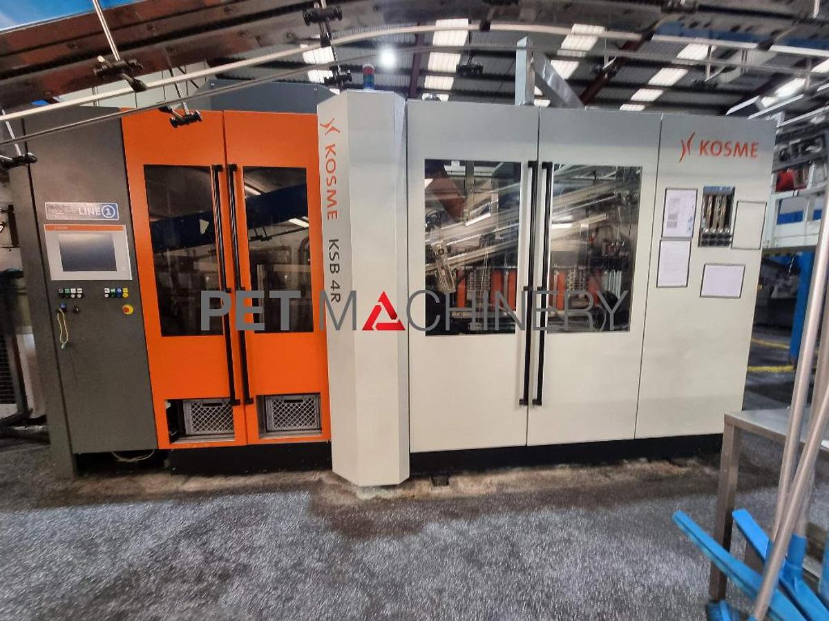 Used Kosme KSB 4R based Carbonated Soft Drinks Bottling Line