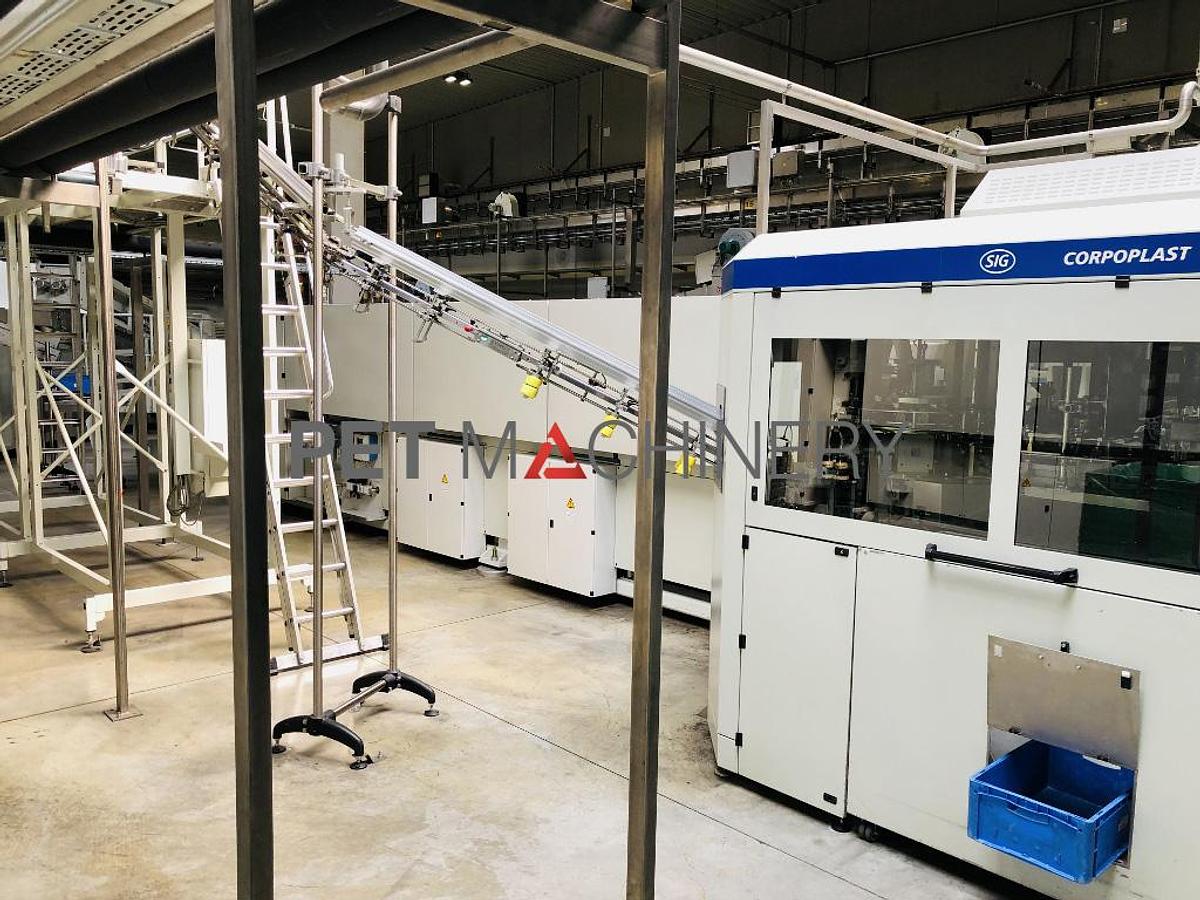 Used Carbonated Soft Drinks PET Bottling line