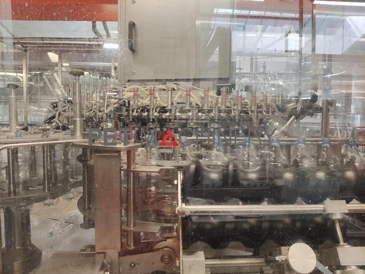 Used 1999 KHS VK-E 40/88/16/S PET Rinser/Filler/Capper for Still & Carbonated Mineral Water