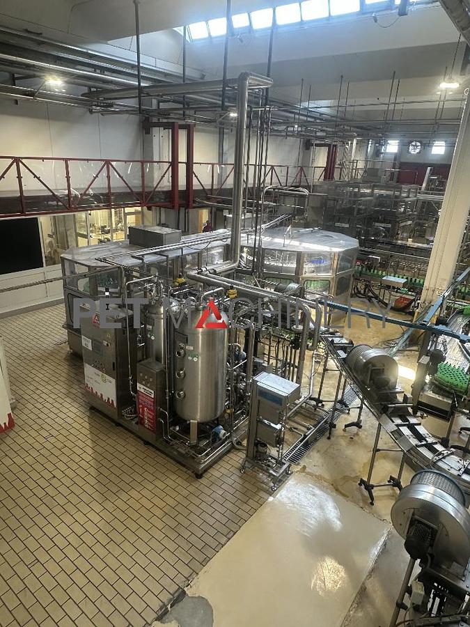 Used Kosme KSB 6R based Carbonated Soft Drinks Bottling Line