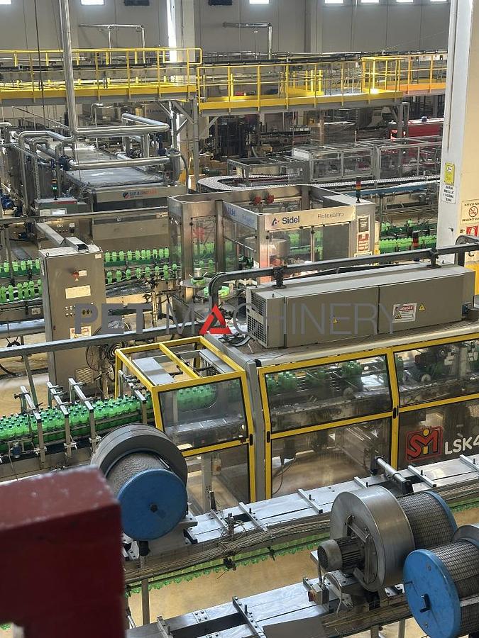 Used Kosme KSB 6R based Carbonated Soft Drinks Bottling Line