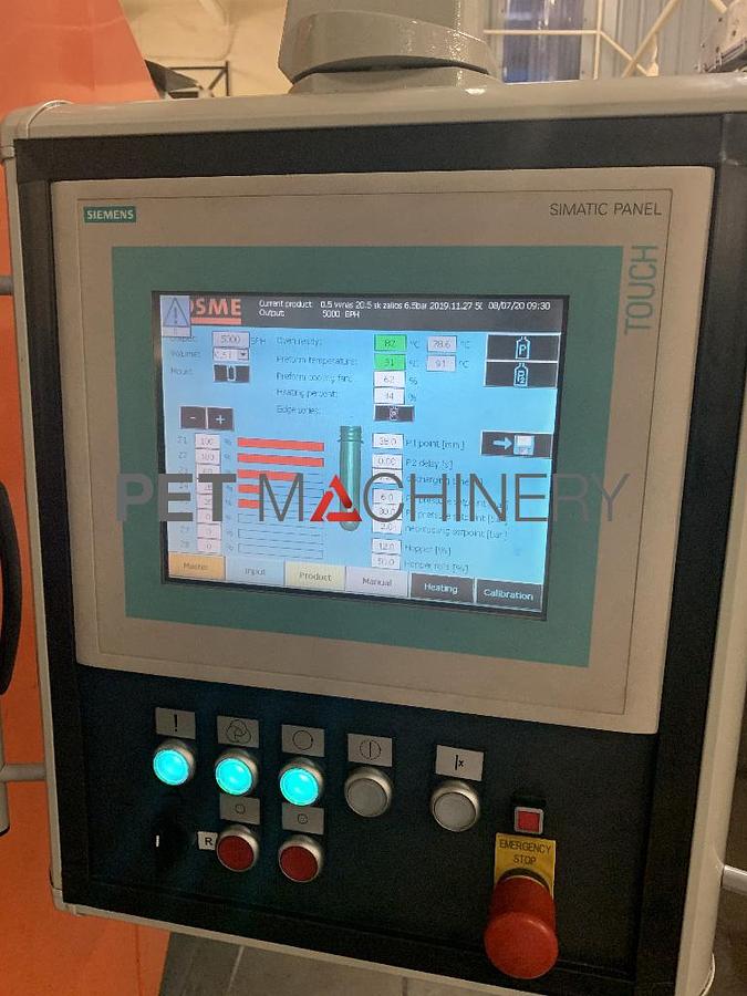 Usado 2004 Línea de embotellado PET para bebidas carbonatadas, sidra, vinos