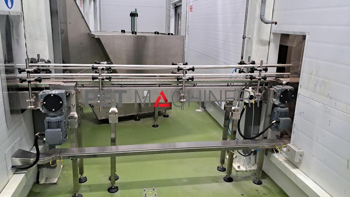 Used 2017 HDPE Bottling line for Liquid Detergents