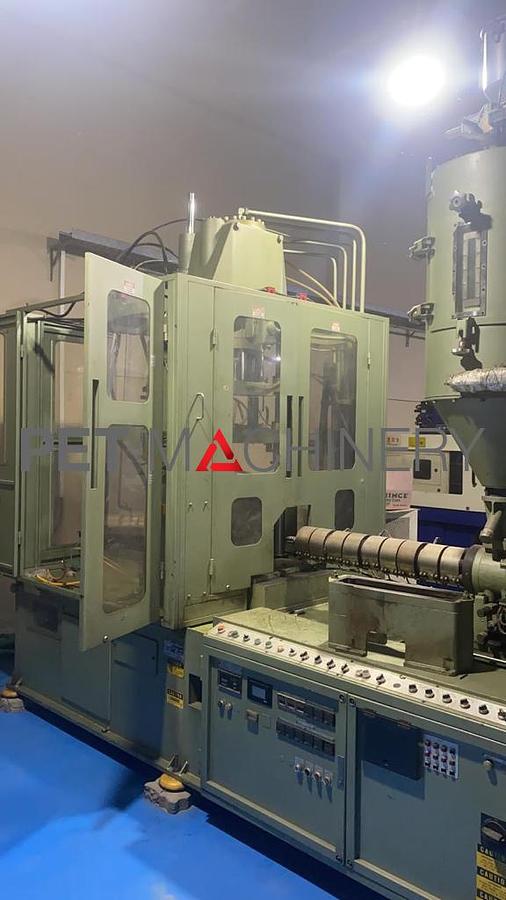 Usado 1997 Aoki SBIII 250LL-50 Máquina de moldeo por soplado y estirado por inyección