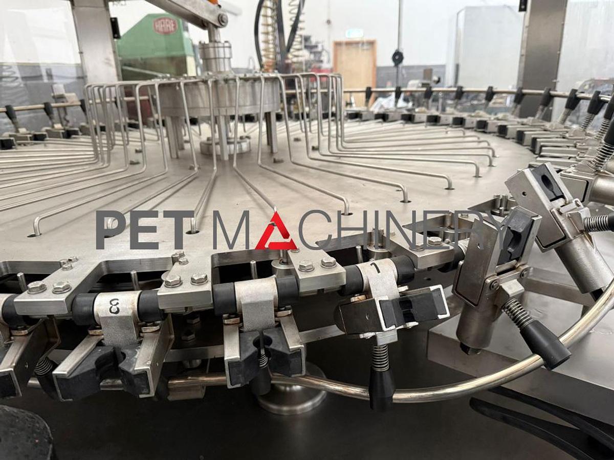 Used 1999 Poggio Rinser / Procomac Filler / Arol Crown capper for Glass Bottles