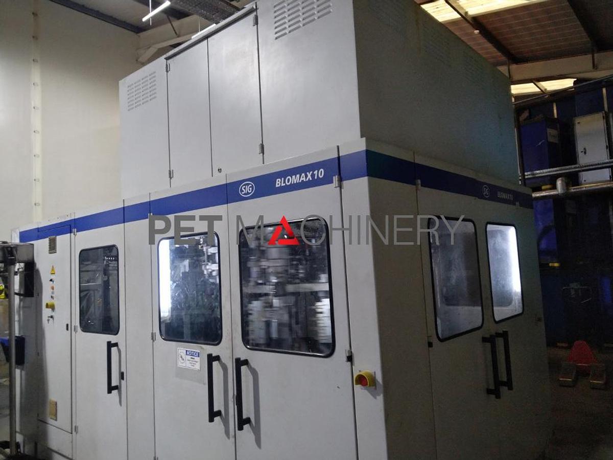 Usado 2002 SIG Blomax 10 serie III Máquina de soplado y estirado de PET