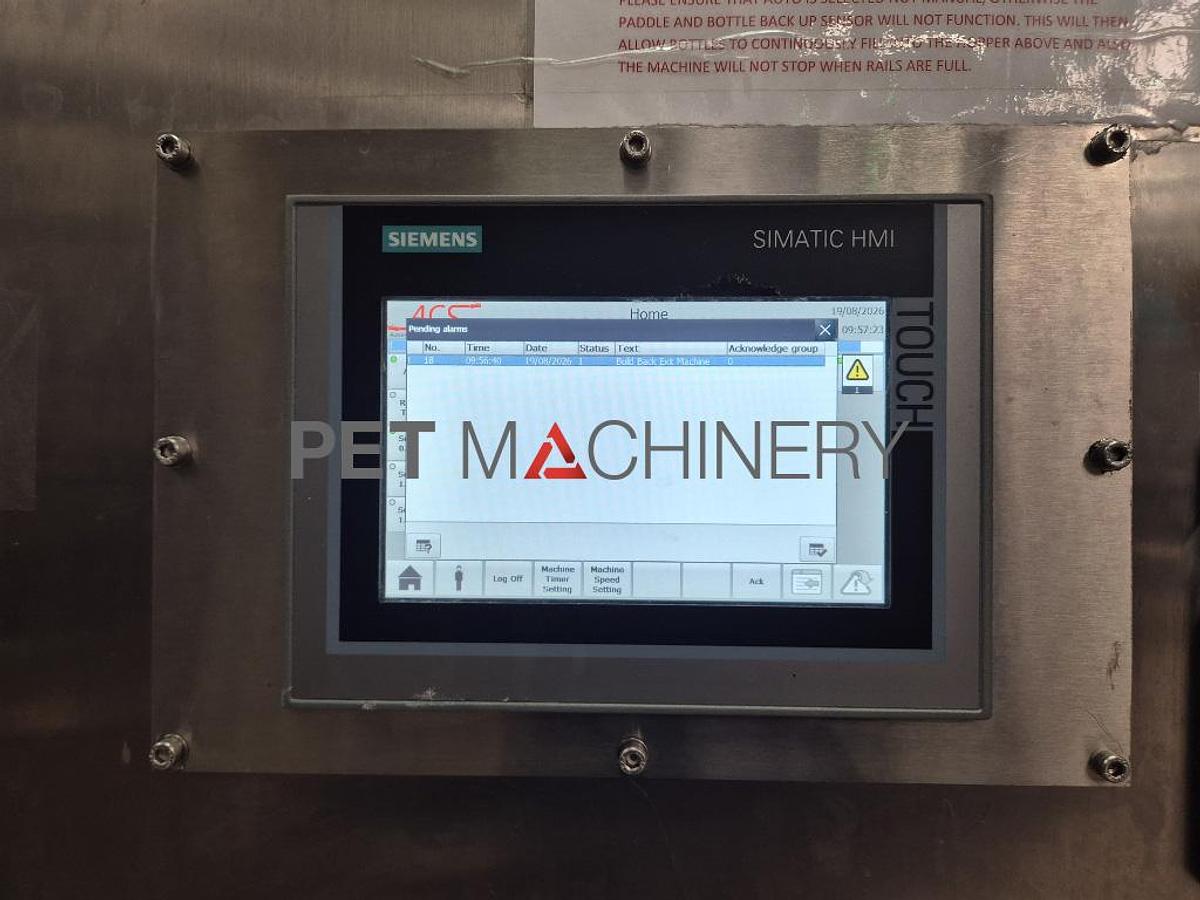 Used 2001 Sidel SBO 12 Series 2 PET Stretch Blow Moulding Line