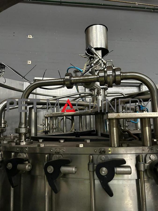 Used 1999 Poggio Rinser / Procomac Filler / Arol Crown capper for Glass Bottles