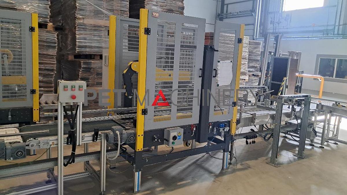 Used 2017 HDPE Bottling line for Liquid Detergents