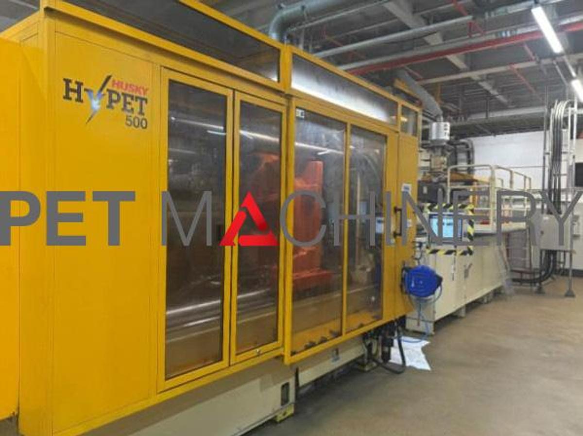 Used 2009 Husky HyPET 500 PET Preform Injection Moulding machine