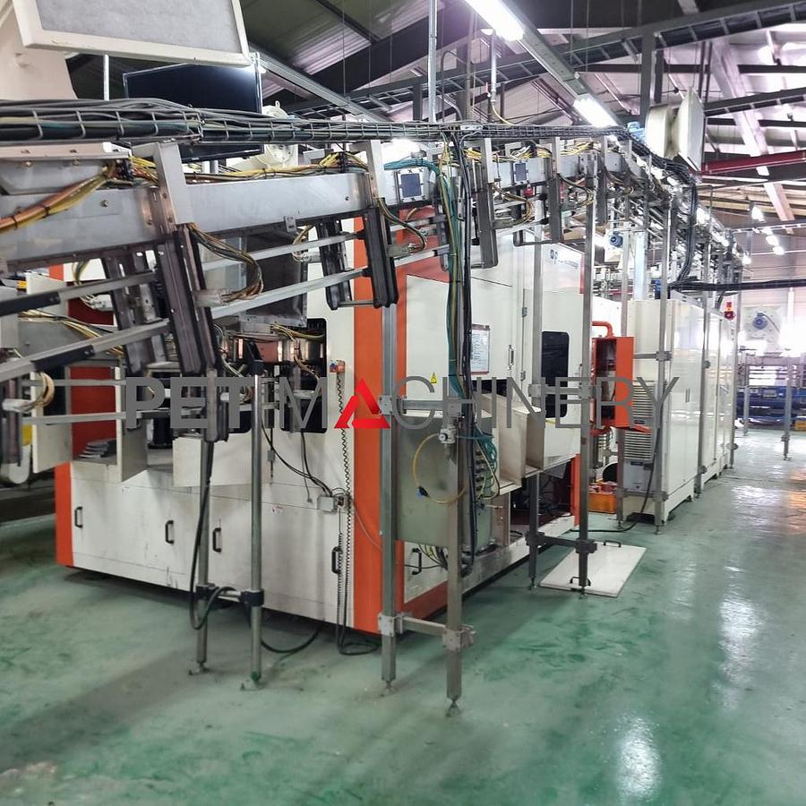 Usado 2014 Krones Contiform S14 Línea de soplado y estirado de PET