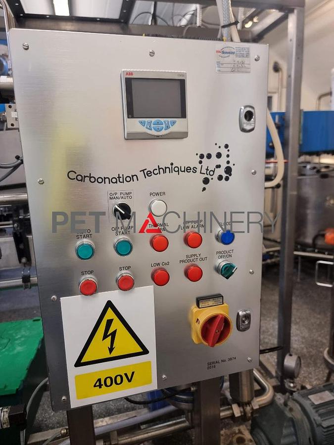 Used Kosme KSB 4R based Carbonated Soft Drinks Bottling Line