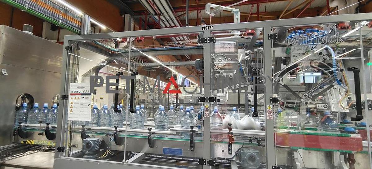 Used 2022 Complete SMI Bottling Line for Still Mineral Water in 6.0L PET bottles