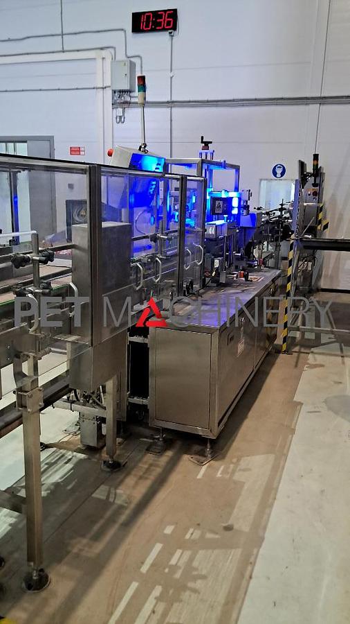 Used 2017 HDPE Bottling line for Liquid Detergents