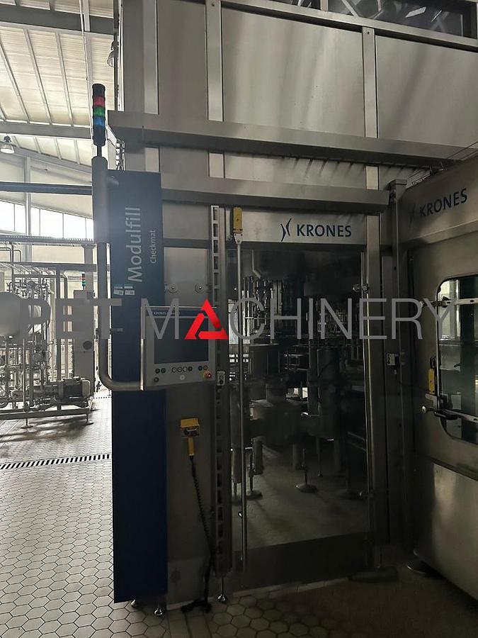 Used 2012 Krones PET Bottling Line for Flat and Carbonated Mineral Water