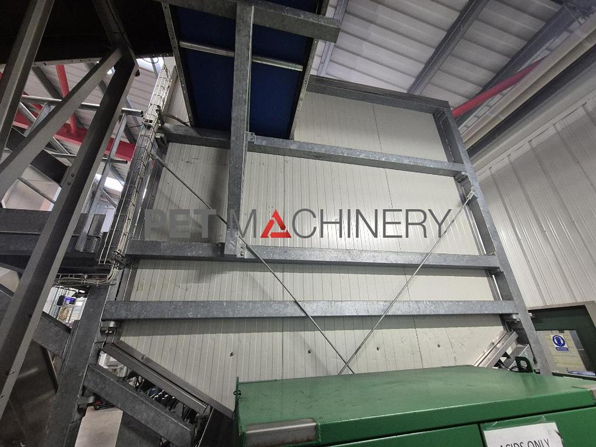 Used 2001 Sidel SBO 12 Series 2 PET Stretch Blow Moulding Line