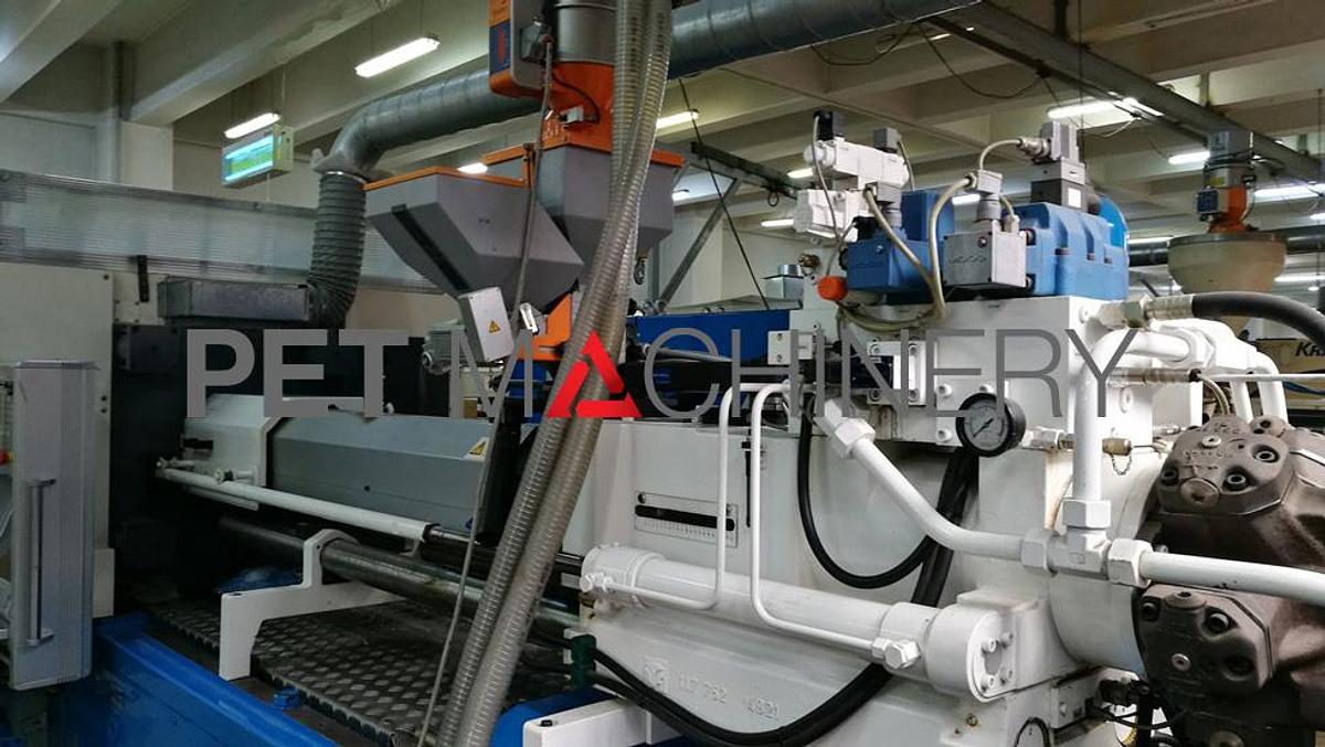 Usado 2005 Netstal Synergy 1750-900 Máquina de moldeo por inyección para cierres