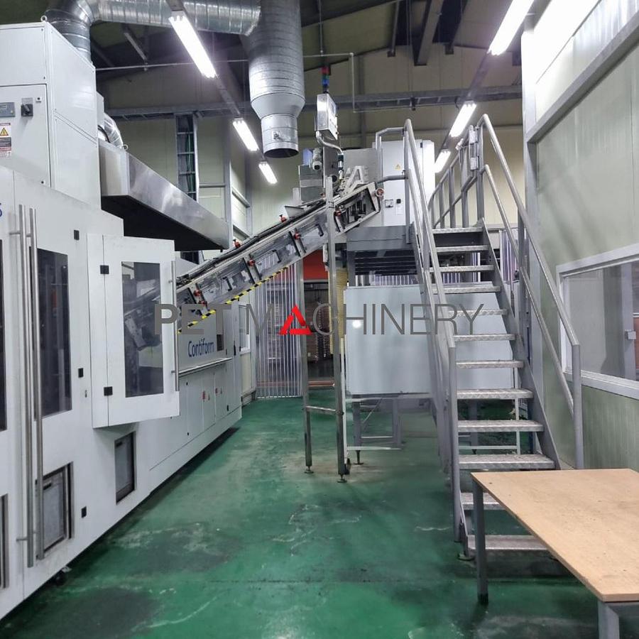 Usado 2016 Krones Contiform C312 PRO Línea de soplado y estirado de PET