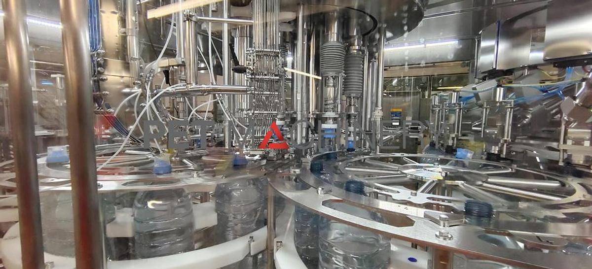 Used 2022 Complete SMI Bottling Line for Still Mineral Water in 6.0L PET bottles