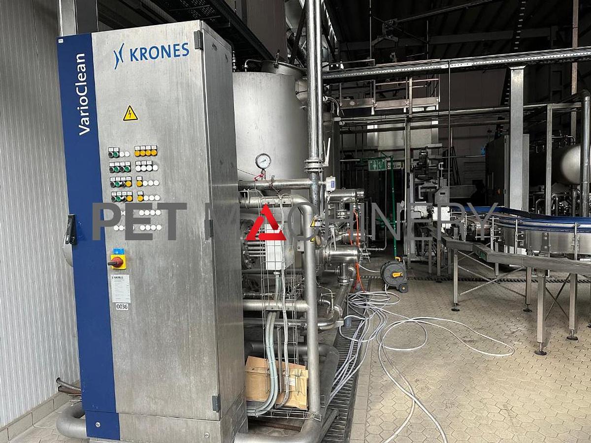Used 2012 Krones PET Bottling Line for Flat and Carbonated Mineral Water