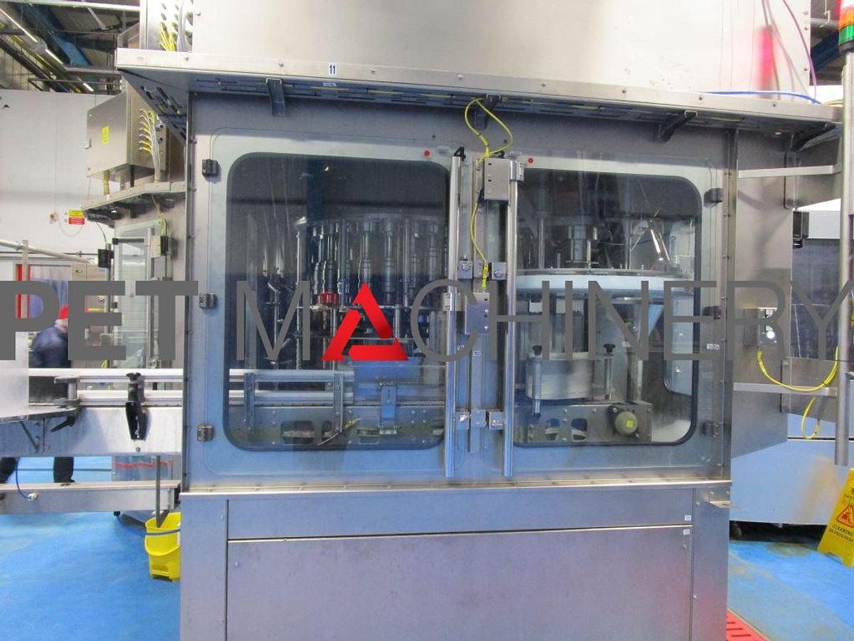 Used 2008 Sidel SBO 20 Universal / 2017 Europa WM Combi Filler/Capper