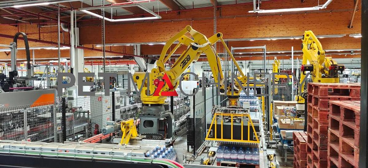 Used 2022 Complete SMI Bottling Line for Still Mineral Water in 6.0L PET bottles