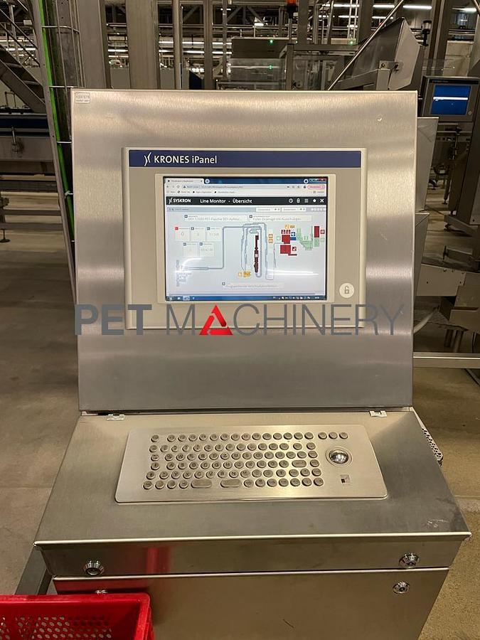 Used 2010 Krones Ultra Clean PET Bottling line for CSD, Cider, Water