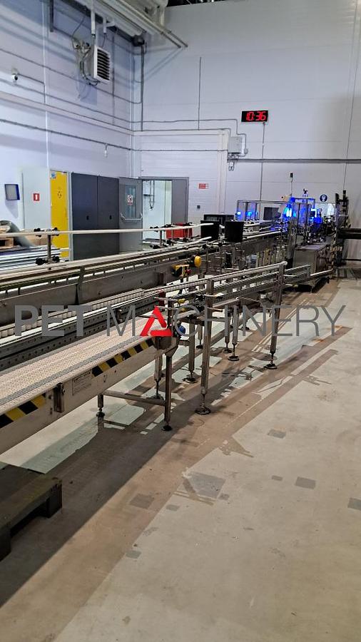 Used 2017 HDPE Bottling line for Liquid Detergents