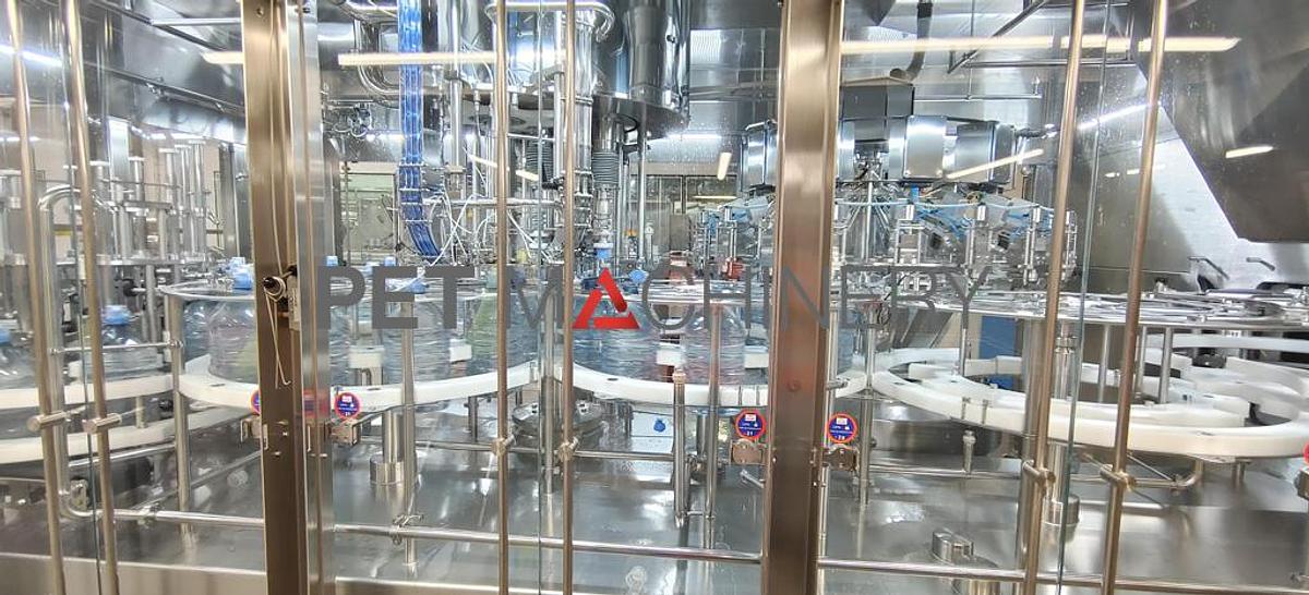 Used 2022 Complete SMI Bottling Line for Still Mineral Water in 6.0L PET bottles