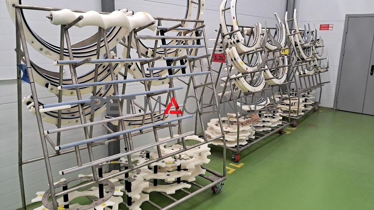 Used 2017 HDPE Bottling line for Liquid Detergents