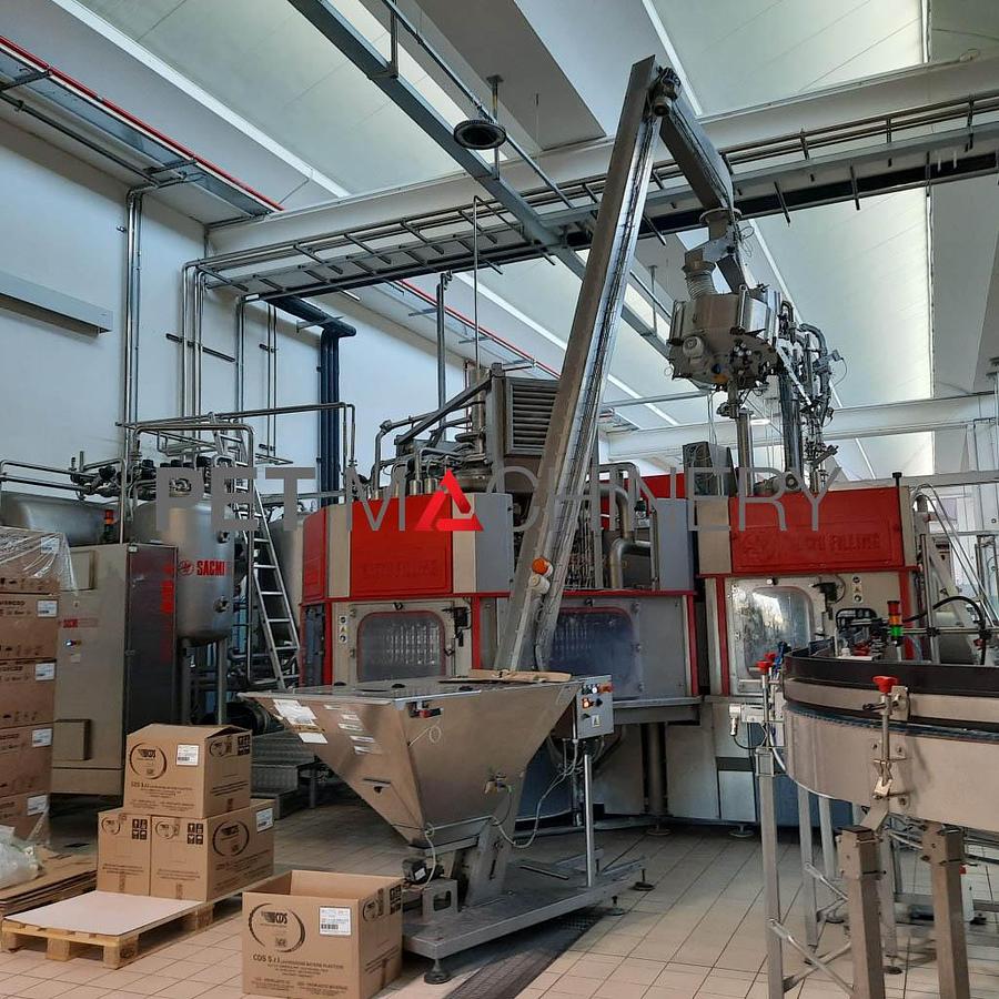 Used 2010 SMI / Sacmi Combi Carbonated Soft Drinks Blow/Fill/Cap system