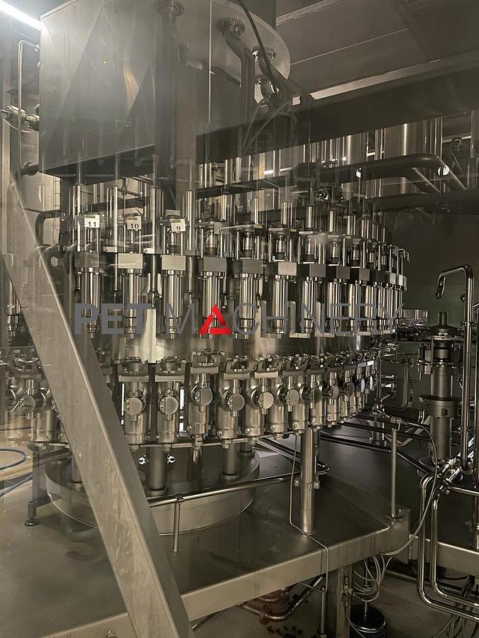 Used 2010 Krones Ultra Clean PET Bottling line for CSD, Cider, Water