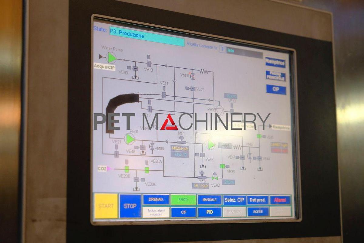 Used 2004 - 2012 PET Carbonated Soft Drinks Bottling Line