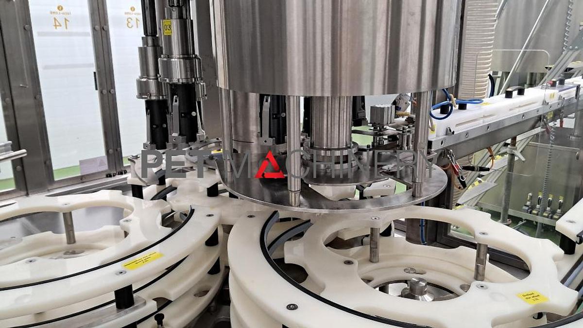 Used 2017 HDPE Bottling line for Liquid Detergents