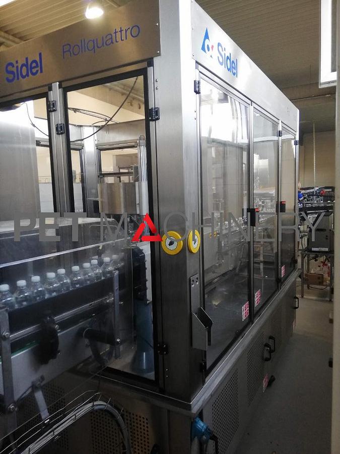 Used 2015 Sidel Rollquattro F15 Roll-fed Wraparound Labeller