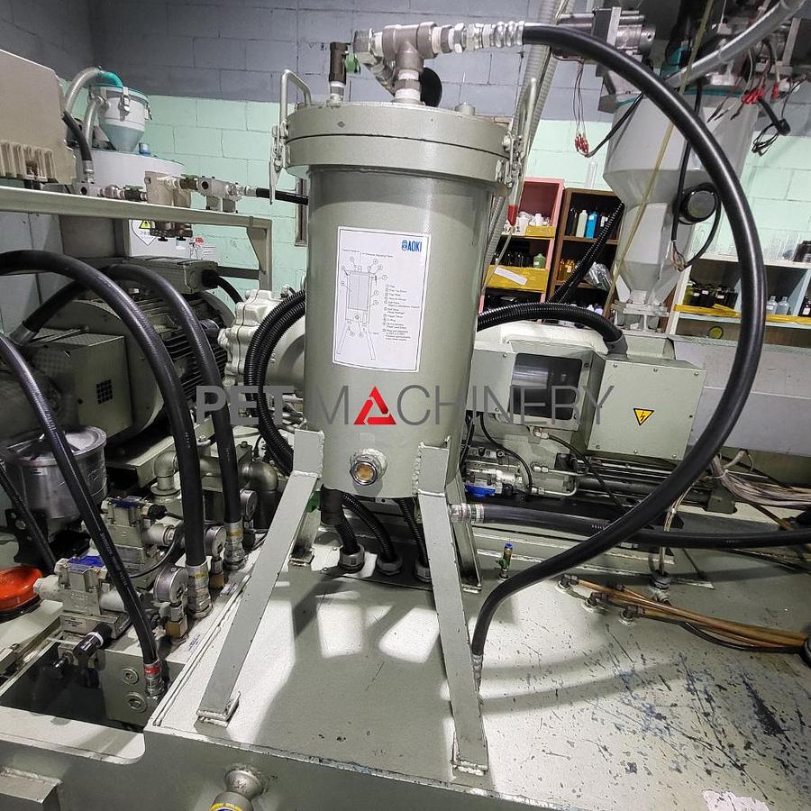 Used 2016 Aoki SBIII 250LL-50S Injection Stretch Blow Moulding machine