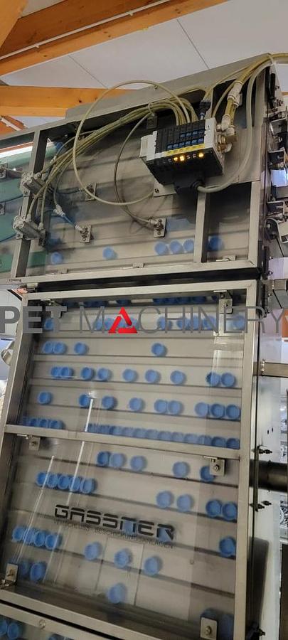 Used 2008 Krones Volumetic 72 valve PET Filler/Capper