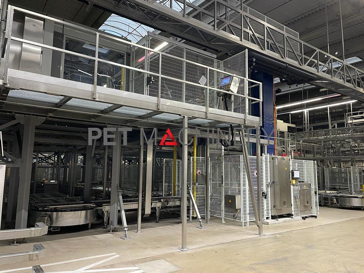 Used 2010 Krones Ultra Clean PET Bottling line for CSD, Cider, Water