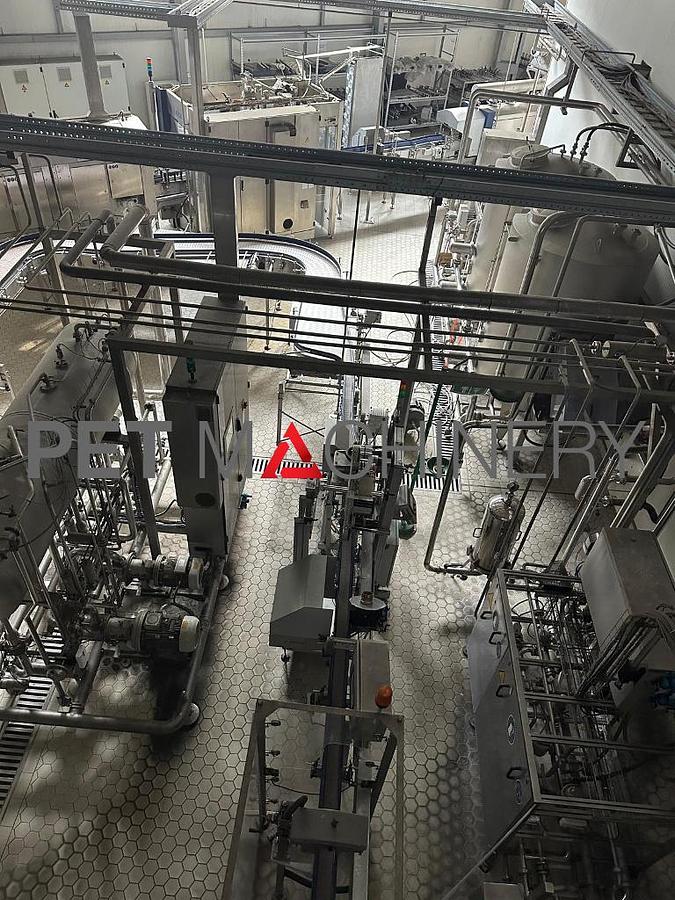 Used 2012 Krones PET Bottling Line for Flat and Carbonated Mineral Water